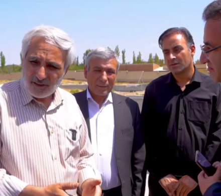 بازدید از تصفیه خانه آذرشهر