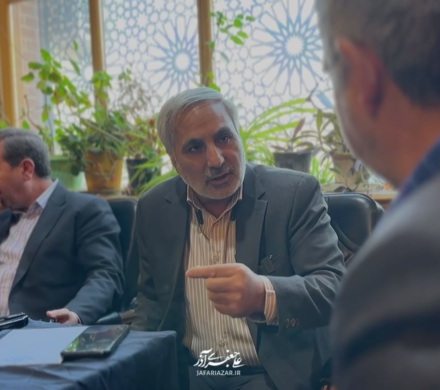 میز خدمت در جمع اهالی شریف سهند