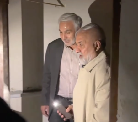 حضور در بین اهالی منطقه باغمیشه و بازدید از پروژه مسجد اعظم حضرت رقیه (س)