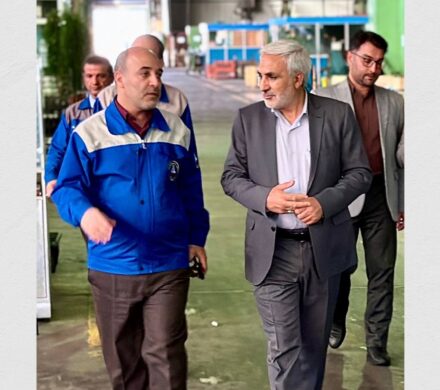 بازدید دکتر جعفری آذر از شرکت چرخشگر تبریز