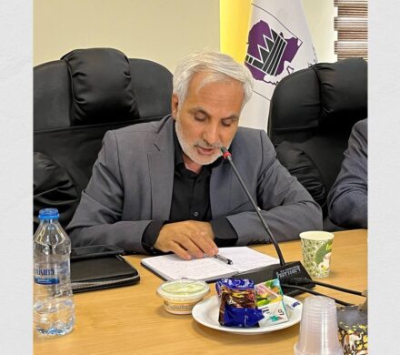 نشست بررسی مشکلات تولید در شهرک شهید سلیمی با حضور دکتر علی جعفری‌آذر