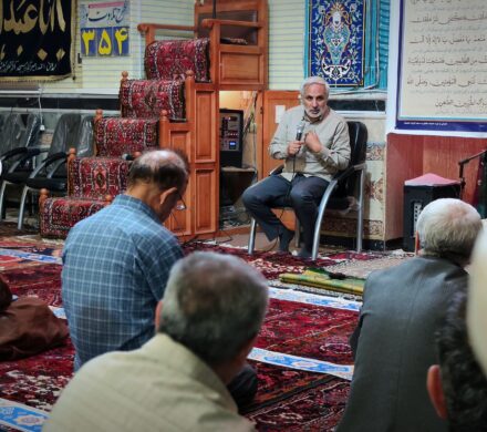 دیدار مردمی مسجد فاطمه زهرا باغمیشه