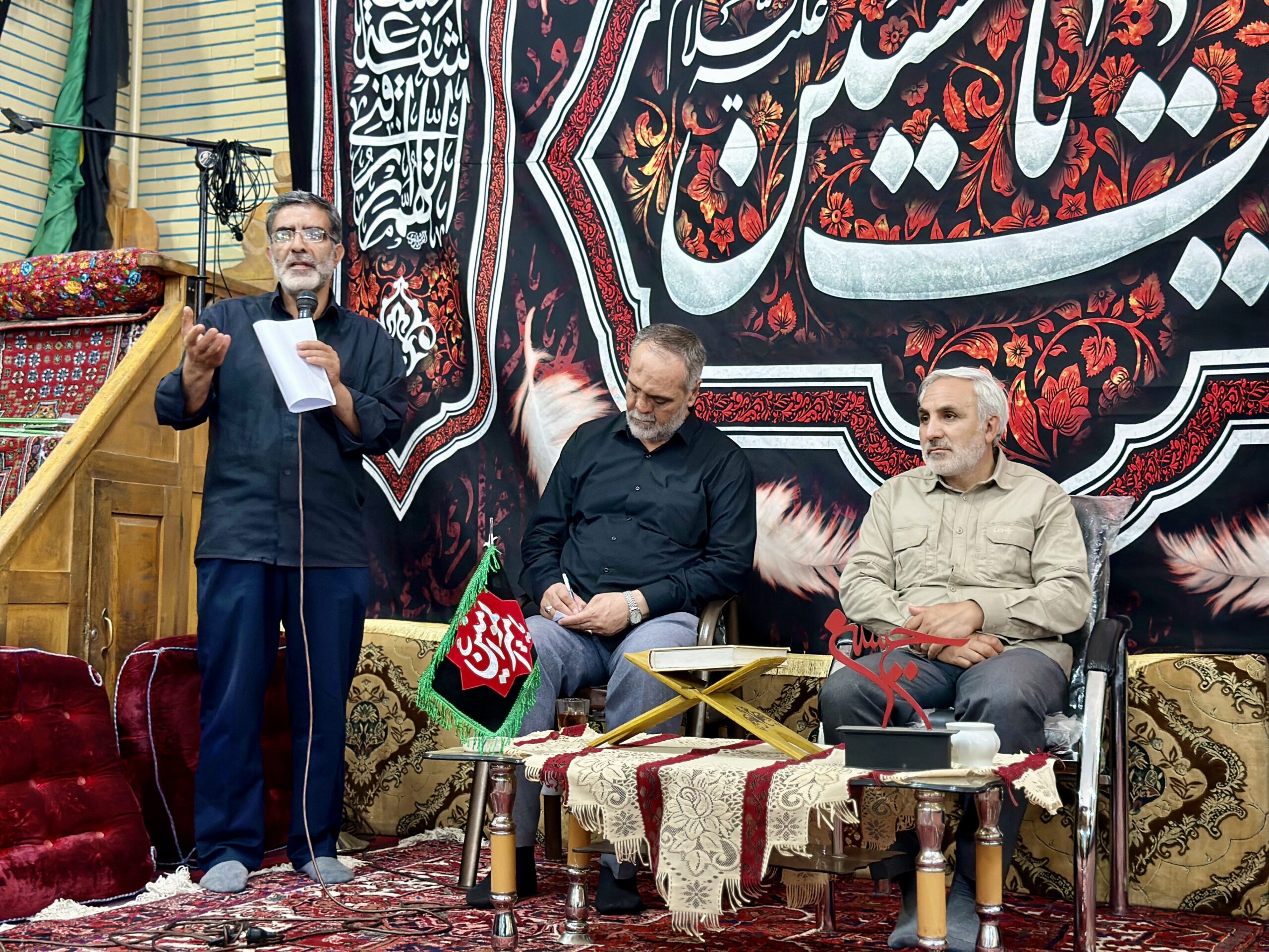 جلسه بررسی مشکلات اهالی محترم محله کوثر مسجد امام حسن(ع)