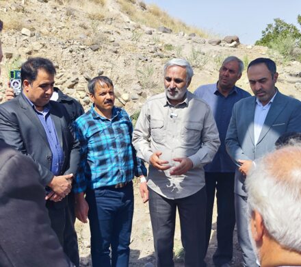 بهره‌برداری از چاه آب شرب روستای گواهر آذرشهر