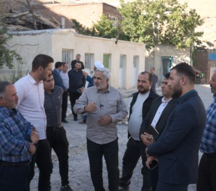 روستای مجارشین اسکو، مقصد سرکشی دکتر جعفری‌آذر