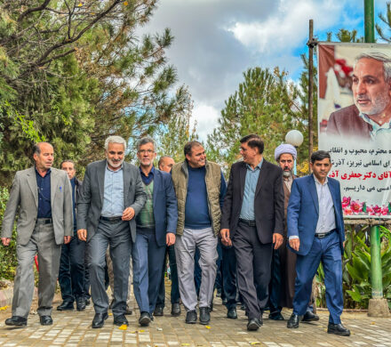 افتتاح و کلنگزنی پروژههای عمران روستایی بخش مرکزی اسکو