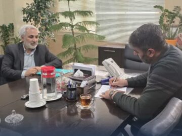 دیدار دکتر جعفری‌آذر با مدیرعامل بنیاد برکت برای پیگیری مسائل روستاهای حوزه انتخابیه