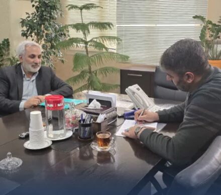 دیدار دکتر جعفری‌آذر با مدیرعامل بنیاد برکت برای پیگیری مسائل روستاهای حوزه انتخابیه